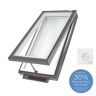 VELUX 22-1/2 in. x 46-1/2 in. Solar Powered Fresh Air Venting Curb-Mount Skylight with Impact Low-E3 Glass
