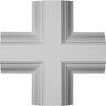 Ekena Millwork 20 in. Inner Cross Intersection for 8 in. Deluxe Coffered Ceiling System