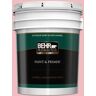 BEHR PREMIUM PLUS 5 gal. #P160-2 Blush Rush Semi-Gloss Enamel Exterior Paint & Primer