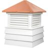 Good Directions Dover 48 in. x 65 in. Vinyl Cupola with Copper Roof