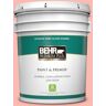 BEHR PREMIUM PLUS 5 gal. #150A-3 Mixed Fruit Semi-Gloss Enamel Low Odor Interior Paint & Primer