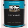 BEHR PREMIUM PLUS 1 gal. #PPL-43 Primrose Bouquet Satin Enamel Exterior Paint & Primer