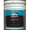 BEHR PREMIUM PLUS 5 gal. #780D-7 Wild Rice Satin Enamel Exterior Paint & Primer