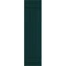 Ekena Millwork 16 1/8" x 37" True Fit PVC Three Board Joined Board-n-Batten Shutters, Thermal Green (Per Pair)