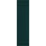 Ekena Millwork 16 1/8" x 56" True Fit PVC Three Board Joined Board-n-Batten Shutters, Thermal Green (Per Pair)