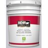 BEHR PREMIUM PLUS 5 gal. #N550-2 Centre Stage Hi-Gloss Enamel Interior/Exterior Paint & Primer