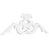 Ekena Millwork 1 in. x 48 in. x 16 in. (8/12) Pitch Benson Gable Pediment Architectural Grade PVC Moulding