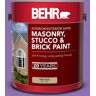 BEHR 1 gal. #P570-5 Romantic Moment Satin Interior/Exterior Masonry, Stucco and Brick Paint