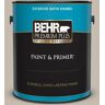 BEHR PREMIUM PLUS 1 gal. #ECC-46-1 Sierra Madre Satin Enamel Exterior Paint & Primer