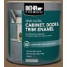 BEHR PREMIUM 1 qt. #SC-109 Wrangler Brown Semi-Gloss Enamel Interior/Exterior Cabinet, Door & Trim Paint