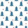 NextWall Persian Blue and Red Plaid Pines Peel and Stick Wallpaper (Covers 30.75 sq. ft.)