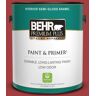 BEHR PREMIUM PLUS 1 gal. #P140-7 No More Drama Semi-Gloss Enamel Low Odor Interior Paint & Primer