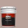 BEHR PREMIUM PLUS 5 gal. #N150-3 Cocoa Craving Flat Exterior Paint & Primer