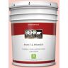 BEHR PREMIUM PLUS 5 gal. #170A-2 Strawberry Mousse Flat Low Odor Interior Paint & Primer