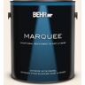 BEHR MARQUEE 1 gal. #PWN-25 Champagne Flute Satin Enamel Exterior Paint & Primer