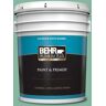 BEHR PREMIUM PLUS 5 gal. #480D-4 Indian Ocean Satin Enamel Exterior Paint & Primer