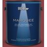 BEHR MARQUEE 1 gal. #BIC-34 Winning Red Satin Enamel Interior Paint & Primer