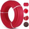VEVOR 3/4 in. x 300 ft. PEX Tubing Oxygen Barrier Pex-B Red Hydronic Radiant Floor Heat Heating System Pex Pipe Pex Tube