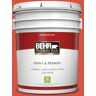 BEHR PREMIUM PLUS 5 gal. #T18-12 Spirit Warrior Flat Low Odor Interior Paint & Primer