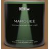 BEHR MARQUEE 1 qt. #QE-31 Barcelona Brown Semi-Gloss Enamel Exterior Paint & Primer