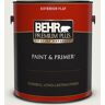 BEHR PREMIUM PLUS 1 gal. #BWC-30 Diamonds Therapy Flat Exterior Paint & Primer