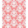 A-Street Prints Keaton Coral Medallion Wallpaper