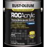 Rust-Oleum 1 gal. ROC Acrylic  3800 DTM OSHA Gloss Black Interior/Exterior Enamel Paint (Case of 2)