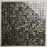 ABOLOS Artistic Jewels Gold Gray Bronze 12 in. x 12 in. Square & Diamond Mosaic Glass & Mirror Wall Tile (10.76 Sq. Ft./Case)