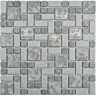 Merola Tile University Light Grey 11-3/4 in. x 11-3/4 in. Porcelain Mosaic Tile (9.8 sq. ft./Case)