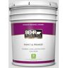 BEHR PREMIUM PLUS 5 gal. #MQ3-55 White Lie Eggshell Enamel Low Odor Interior Paint & Primer