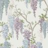 Laura Ashley Wisteria Garden Pale Iris Unpasted Removable Strippable Wallpaper