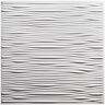 GENESIS 23.75in. x 23.75in. Drifts Lay In Vinyl White Ceiling Tile (Case of 12)