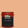 BEHR PREMIUM PLUS 1 gal. #M220-4 Trick or Treat Flat Exterior Paint & Primer