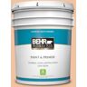 BEHR PREMIUM PLUS 5 gal. #M220-3 Carving Party Satin Enamel Low Odor Interior Paint & Primer