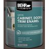 BEHR PREMIUM 1 gal. #HDC-MD-13 Rave Raisin Satin Enamel Interior/Exterior Cabinet, Door & Trim Paint