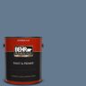 BEHR PREMIUM PLUS 1 gal. #S510-5 Skinny Jeans Flat Exterior Paint & Primer