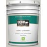 BEHR PREMIUM PLUS 5 gal. Designer Collection #DC-008 Gratifying Gray Semi-Gloss Enamel Low Odor Interior Paint & Primer