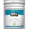 BEHR PREMIUM PLUS 5 gal. #730F-4 Flint Smoke Satin Enamel Low Odor Interior Paint & Primer