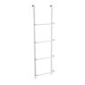 SHAPE PRODUCTS 4-Step White Steel Window Well Escape Ladder