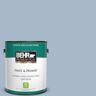 BEHR PREMIUM PLUS 1 gal. Home Decorators Collection #HDC-SP14-10 Blue Tribute Semi-Gloss Enamel Low Odor Interior Paint & Primer