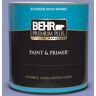 BEHR PREMIUM PLUS 1 qt. #610B-4 Intuitive Satin Enamel Exterior Paint & Primer