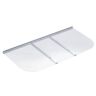 Ultra Protect 53 in. x 25 in. Rectangular Clear Polycarbonate Window Well Cover