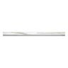 Apollo Tile Large Format Tile and Trims 0.6 in. x 12 in. White Marble Polished Pencil Liner Tile Trim (0.5 sq. ft./case) (10-pack)
