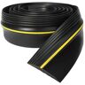 Wellco 10 ft. Black Universal Weatherproof Rubber Seal Strip Installs Easily For Garage Door Top and Side Seal