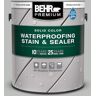 BEHR PREMIUM 1 gal. #SC-365 Cape Cod Gray Solid Color Waterproofing Exterior Wood Stain and Sealer