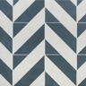 Ivy Hill Tile Anya Navy Diagonal Square 9 in. x 9 in. Glazed Porcelain Floor and Wall Tile (10.76 sq. ft./Case)