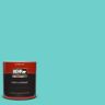 BEHR PREMIUM PLUS 1 qt. #P450-4 Hidden Sea Glass Flat Exterior Paint & Primer