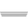 Ekena Millwork 5/8 in. x 180 in. x 11-7/8 in. Polyurethane Standard Crosshead Moulding