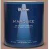 BEHR MARQUEE 1 qt. #PPU3-14 Tribal Pottery One-Coat Hide Satin Enamel Interior Paint & Primer