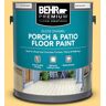 BEHR PREMIUM 1 gal. #P260-4 Banana Mania Gloss Enamel Interior/Exterior Porch and Patio Floor Paint